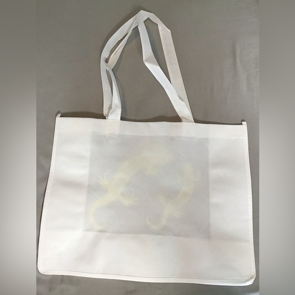 White and Blue Tote Bag - Picture 4 of 4